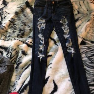 American eagle jeans super stretch size 4